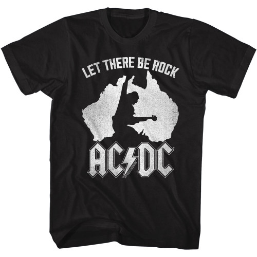 AC/DC Let There Be Rock Australia T-Shirt - Black