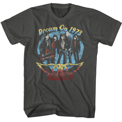 Aerosmith Dream On T-Shirt - Gray