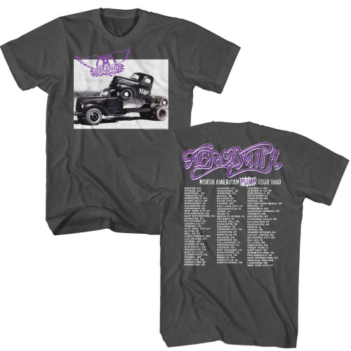 Aerosmith Pump Tour T-Shirt - Gray