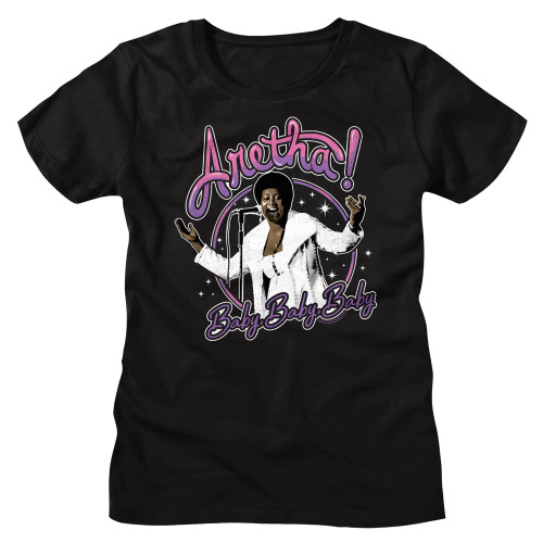 Aretha Baby Baby Baby Women's T-Shirt - Black