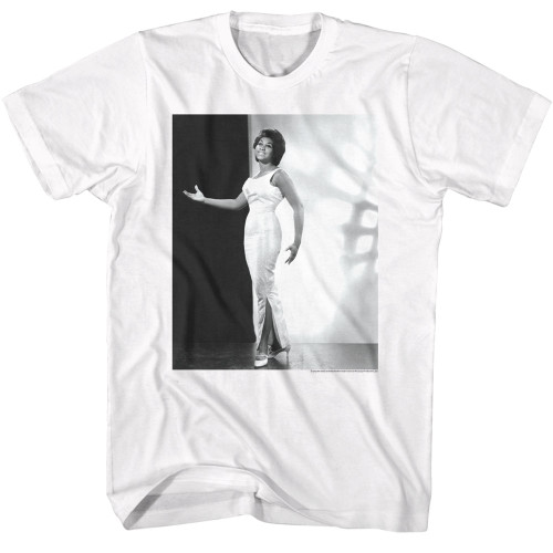 Aretha Franklin Elegance T-Shirt - White