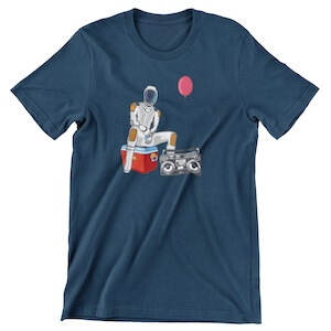 Astronaut Space Party Shirt