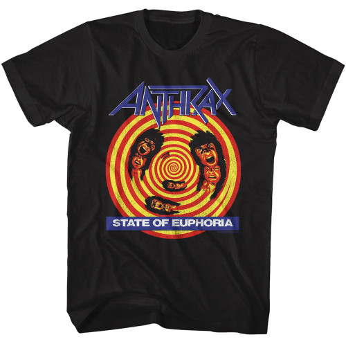 Anthrax State of Euphoria T-Shirt - Black