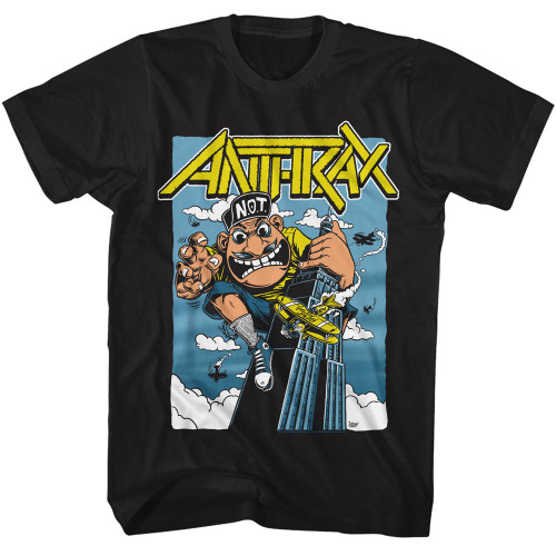 Anthrax King Not Man T-Shirt - Black