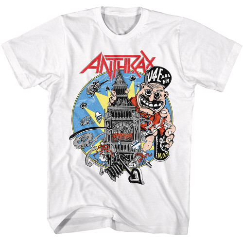 Anthrax U4EAAAHH T-Shirt - White