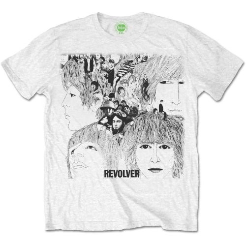 The Beatles Revolver Album Art T-Shirt - White