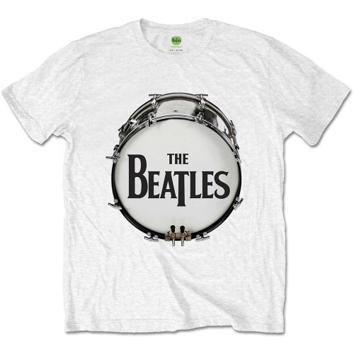 Beatles Original Drum Skin T-Shirt - White