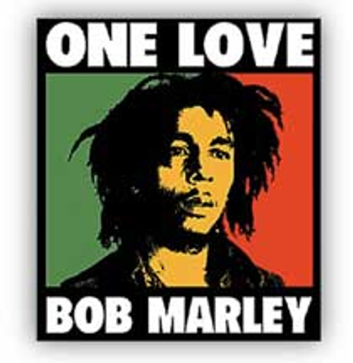 Bob Marley One Love Sticker