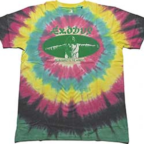 Bob Marley Exodus Oval Dip-Dye T-shirt - Multicolor - Dip-Dye