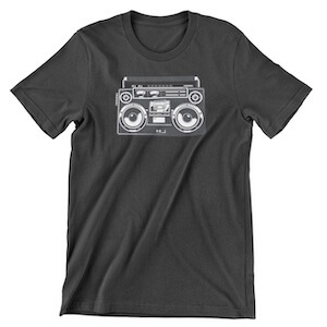 Old School Boombox Shirt