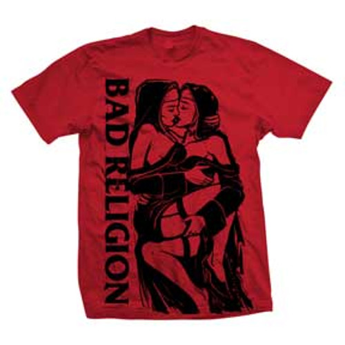 Bad Religion Naughty Nuns T-Shirt - Red