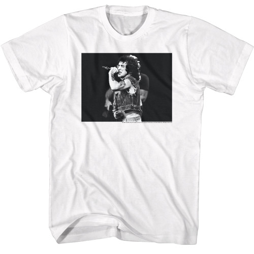 Bon Scott Black & White Bon T-Shirt - White