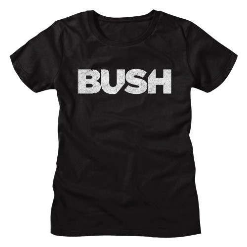 Bush - Simple T-Shirt - Black