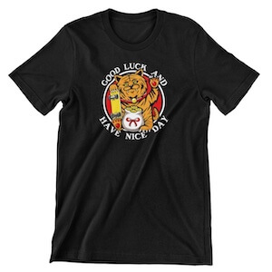 Have A Nice Day Lucky Cat T-Shirt