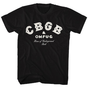 CBGB Home of Underground Rock Logo T-Shirt