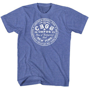 CBGB Circle Blue T-Shirt