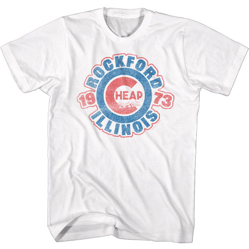 Cheap Trick Rockford Illinois T-Shirt - White