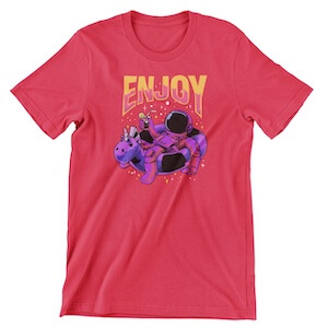 Enjoy Astronaut Pool Shirt