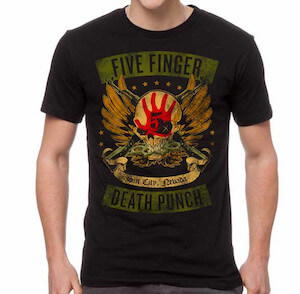 Five Finger Death Punch Locked & Loaded T-Shirt