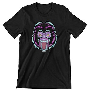 Born Wild Gorilla T-Shirt