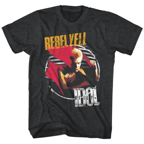 Billy Idol - Rebel Yell T-Shirt - Black