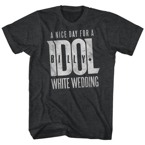 Billy Idol White Wedding 2 T-Shirt - Black