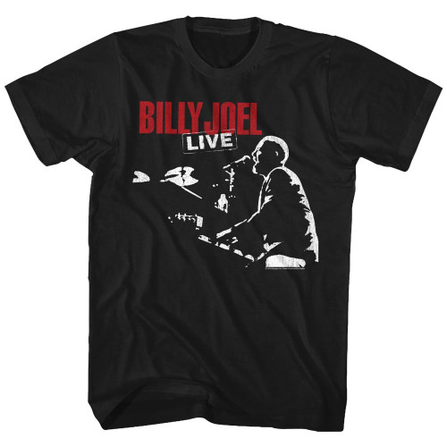 Billy Joel - 81' TOUR Live T-Shirt - Black