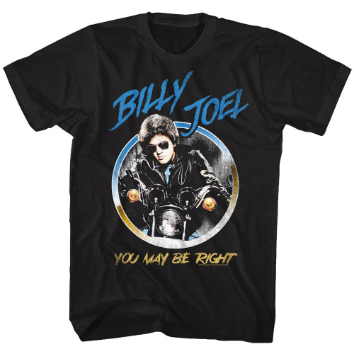 Billy Joel You May Be Right T-Shirt - Black