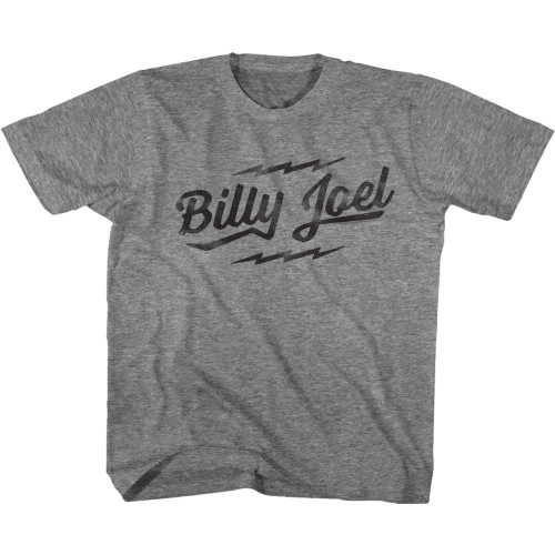 Billy Joel - LOGO Youth T-Shirt - Gray