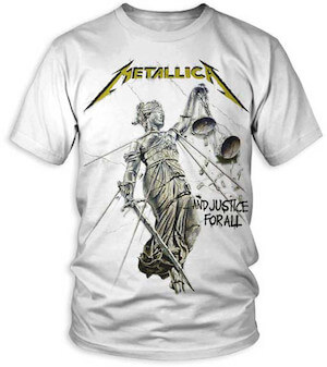 Metallica Justice for All T-Shirt