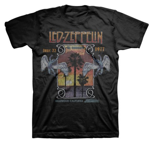 Led Zep Concert tee