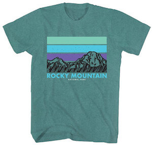 National Parks Foundation Rocky Mountain T-Shirt