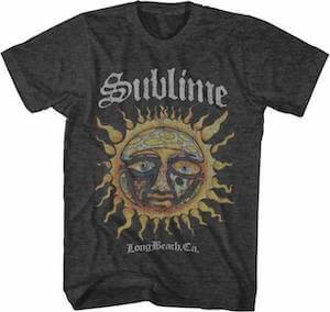 Sublime Logo Sun Stamp T-Shirt