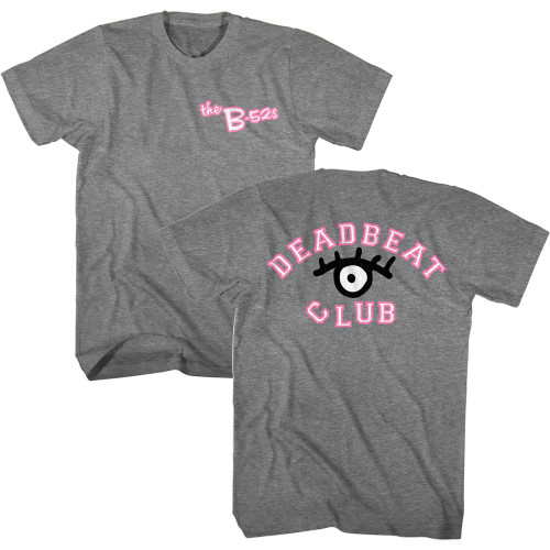 The B-52's Deadbeat Club T-Shirt - Gray