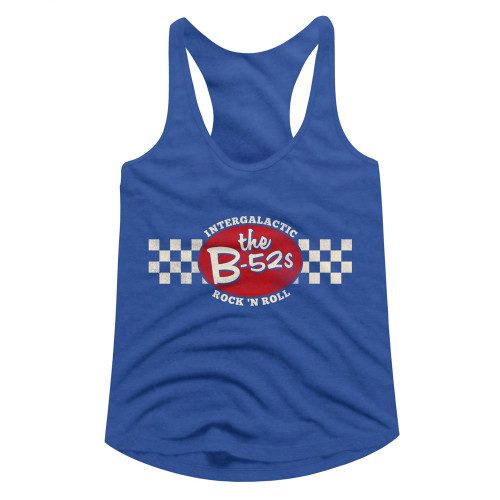 The B-52's Intergalactic Rock Racerback Top - Blue