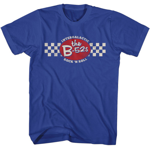 The B-52's Intergalactic Rock T-Shirt - Blue